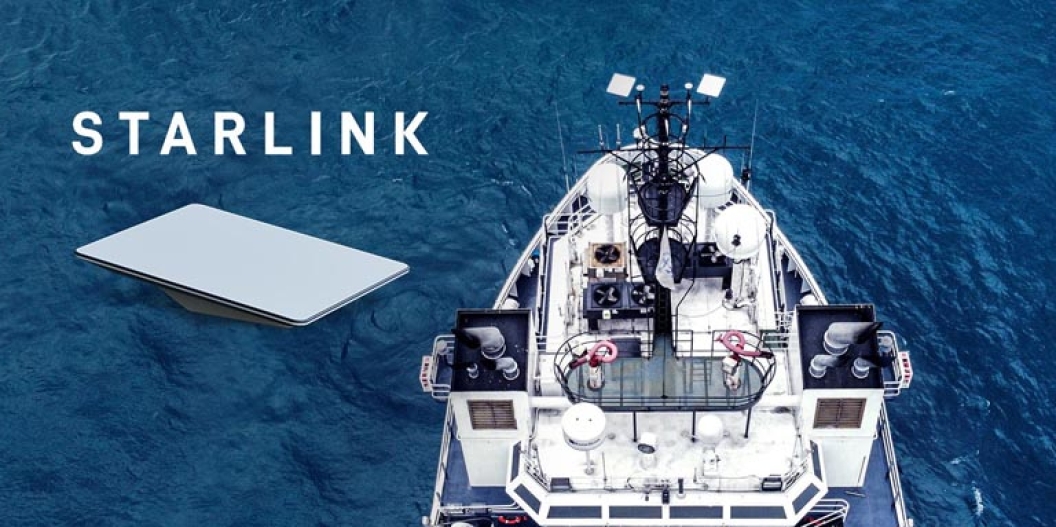 Starlink Maritime Navigation and Communication