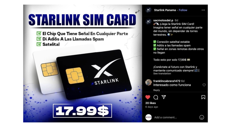 Overview of the Starlink SIM Card Scam