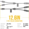 Solar Connectors Y Branch Parallel Adapter Cable for Solar Panel